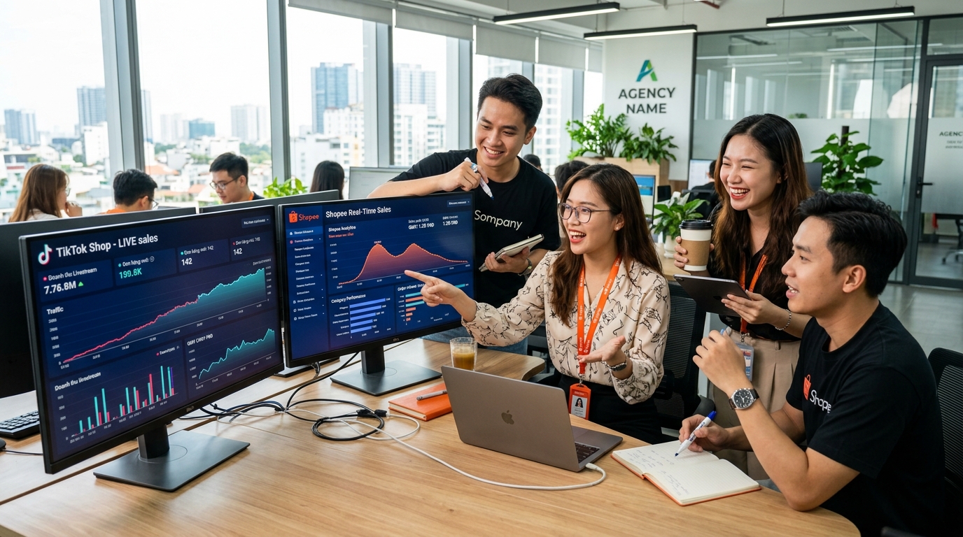 Vận Hành Gian Hàng Đa Kênh