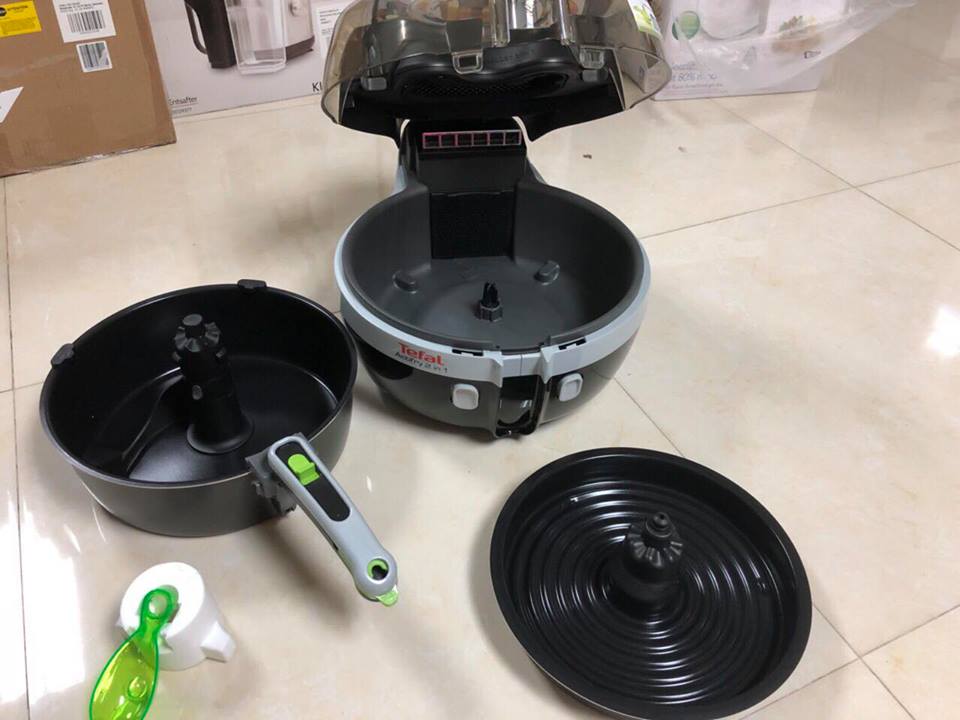 Nồi chiên không dầu Tefal 2 tầng YV9601