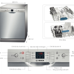 Máy rửa chén bosch sms63l08ea chính hãng