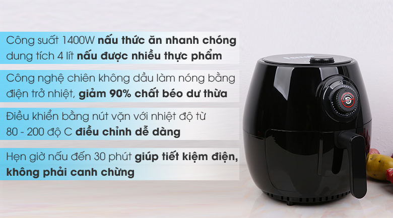 Nồi chiên không dầu Ferroli FAF-4.0M