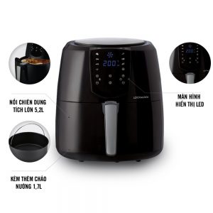 Nồi chiên không dầu Lock&Lock Jumbo Plus Air Fryer