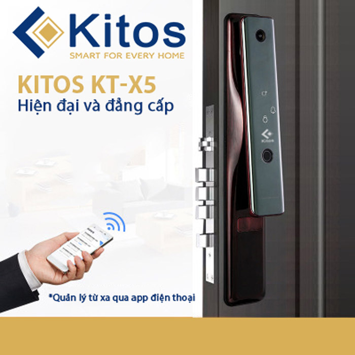 Khóa cửa vân tay Kitos KT-X5