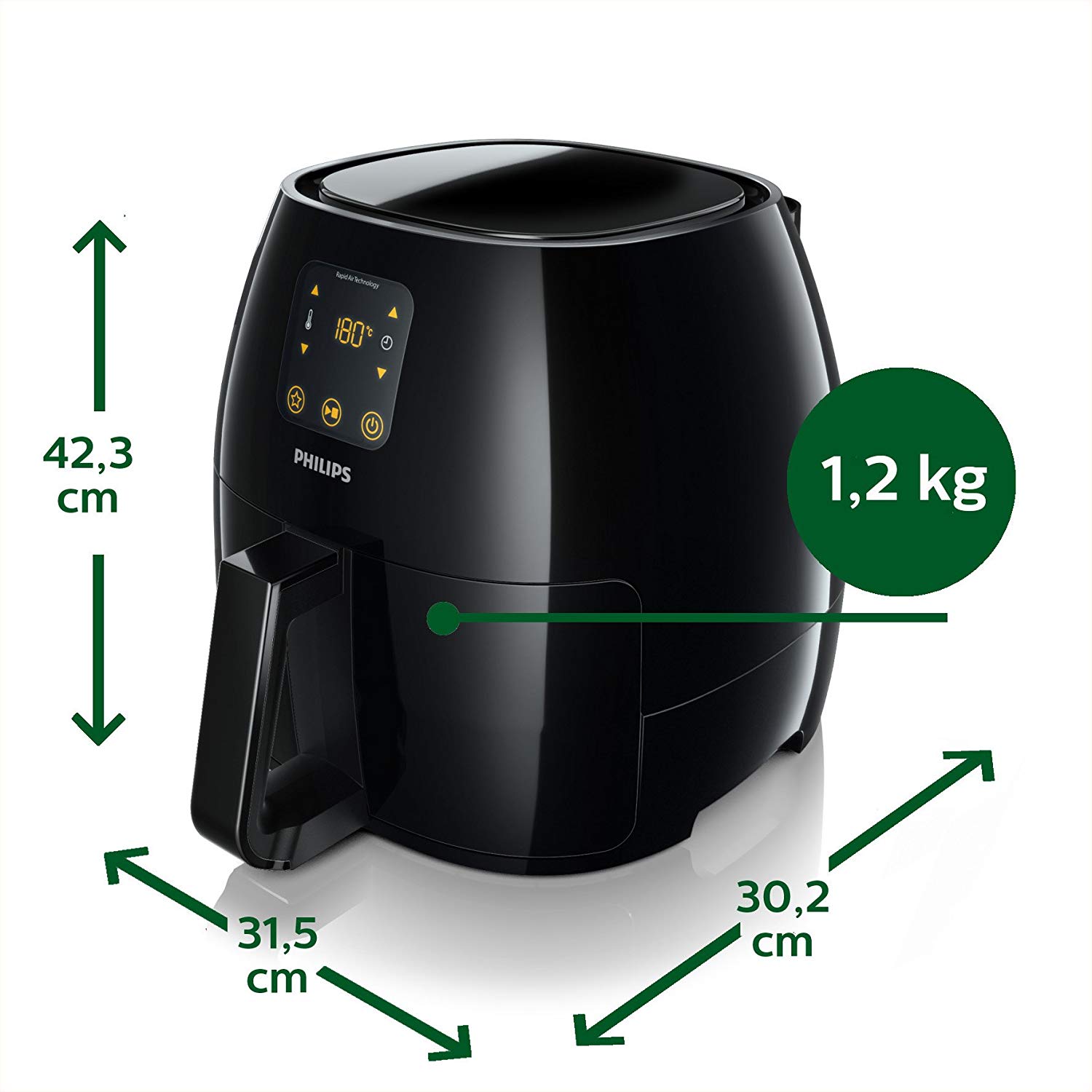 Philips air fryer 9240 best sale