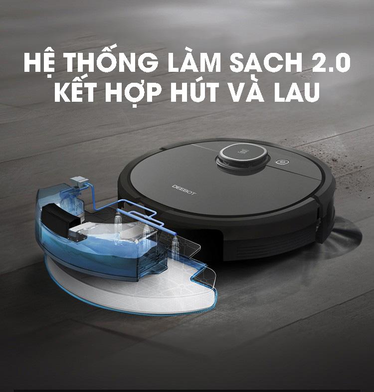 So sánh Ecovacs T8 aivi và Ecovacs T5 Hero