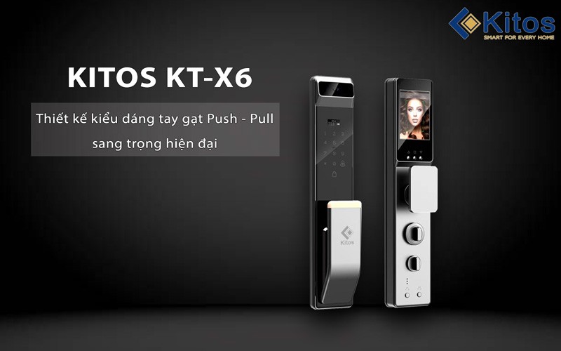 Khoá vân tay Kitos KT-X6 camera