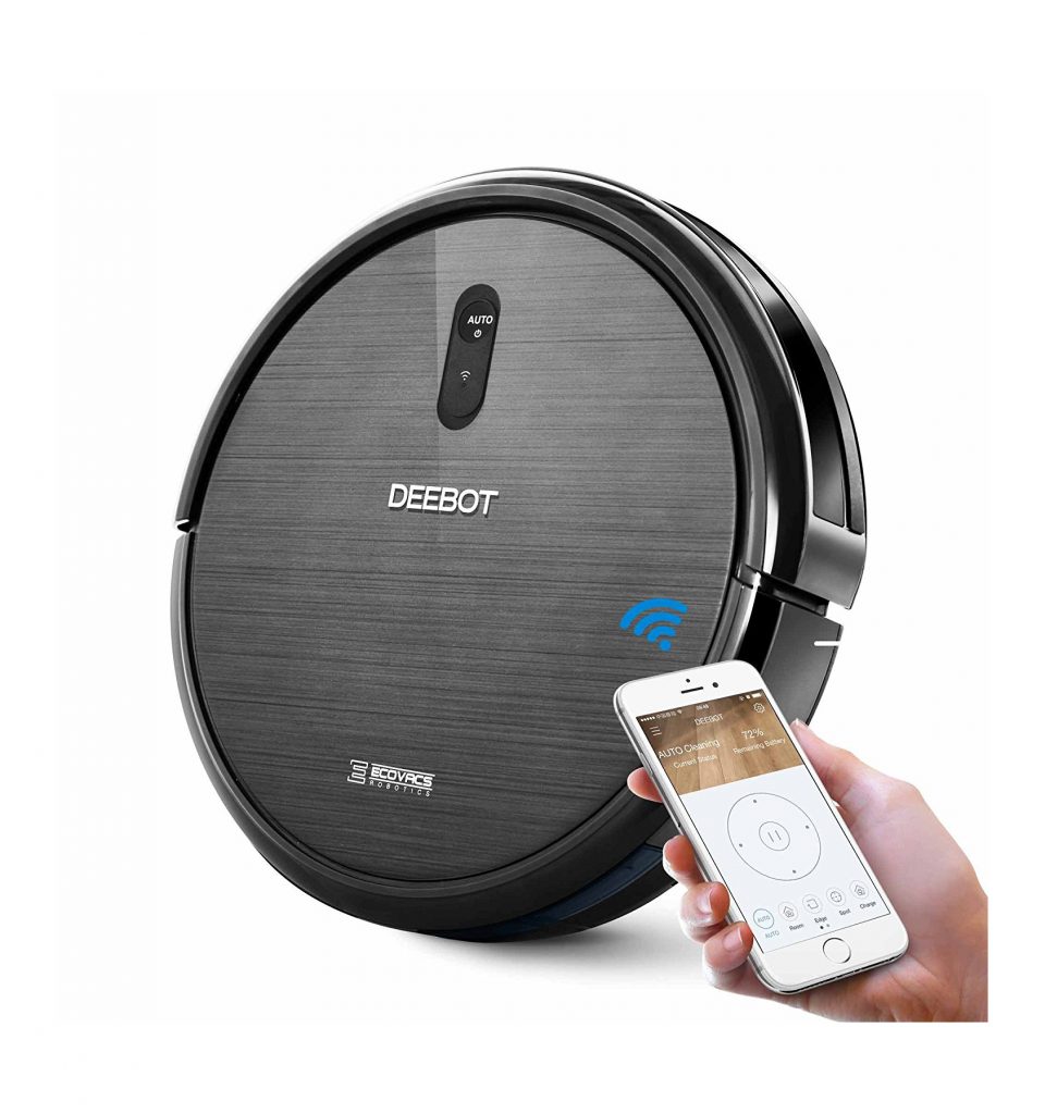 pin Robot hút bụi Ecovacs