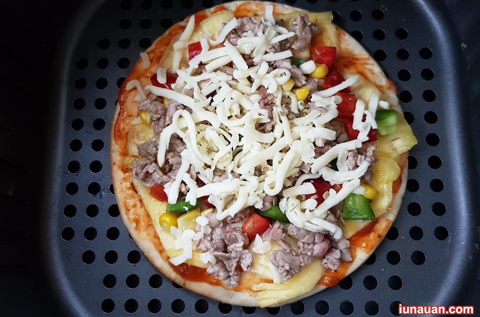 Cách làm pizza bằng nồi chiên không dầu