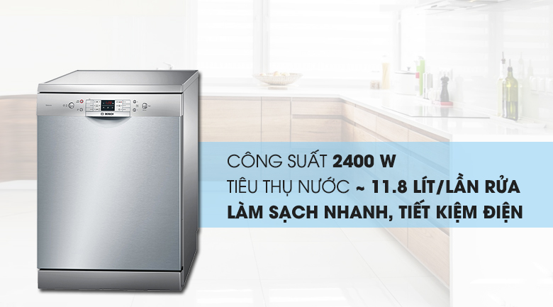 máy rửa bát bosch 63l08ea